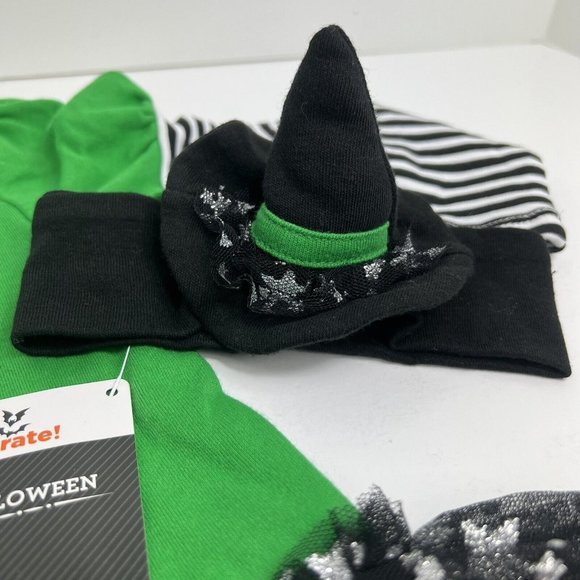 Way To Celebrate Baby Tutu & Headband Outfit Size 24 Months My 1st Halloween New - Picture 9 of 12